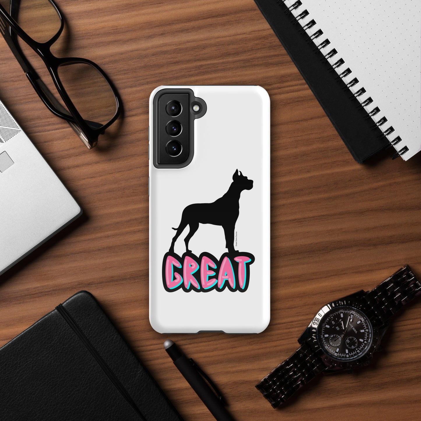 Great Dane Silhouette Tough case for Samsung®