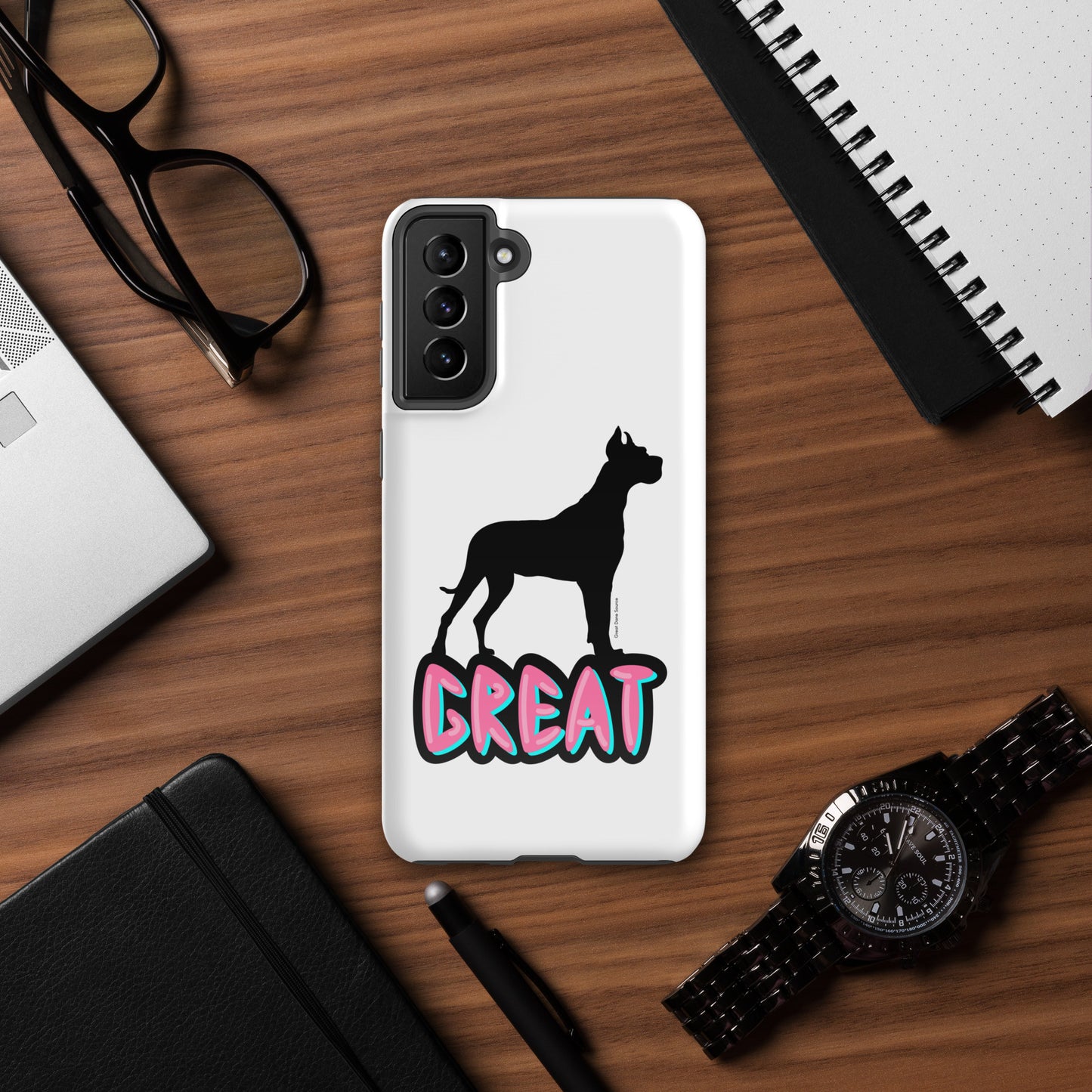 Great Dane Silhouette Tough case for Samsung®