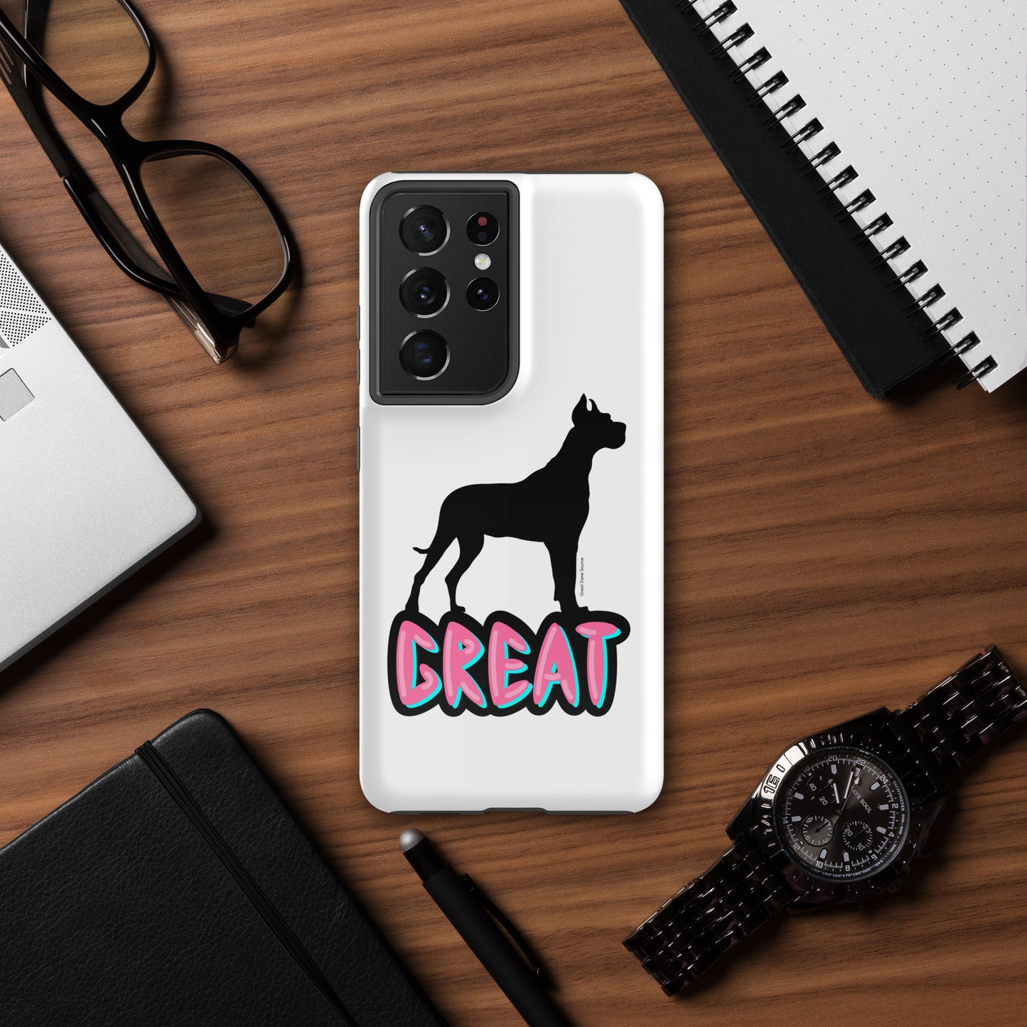 Great Dane Silhouette Tough case for Samsung®