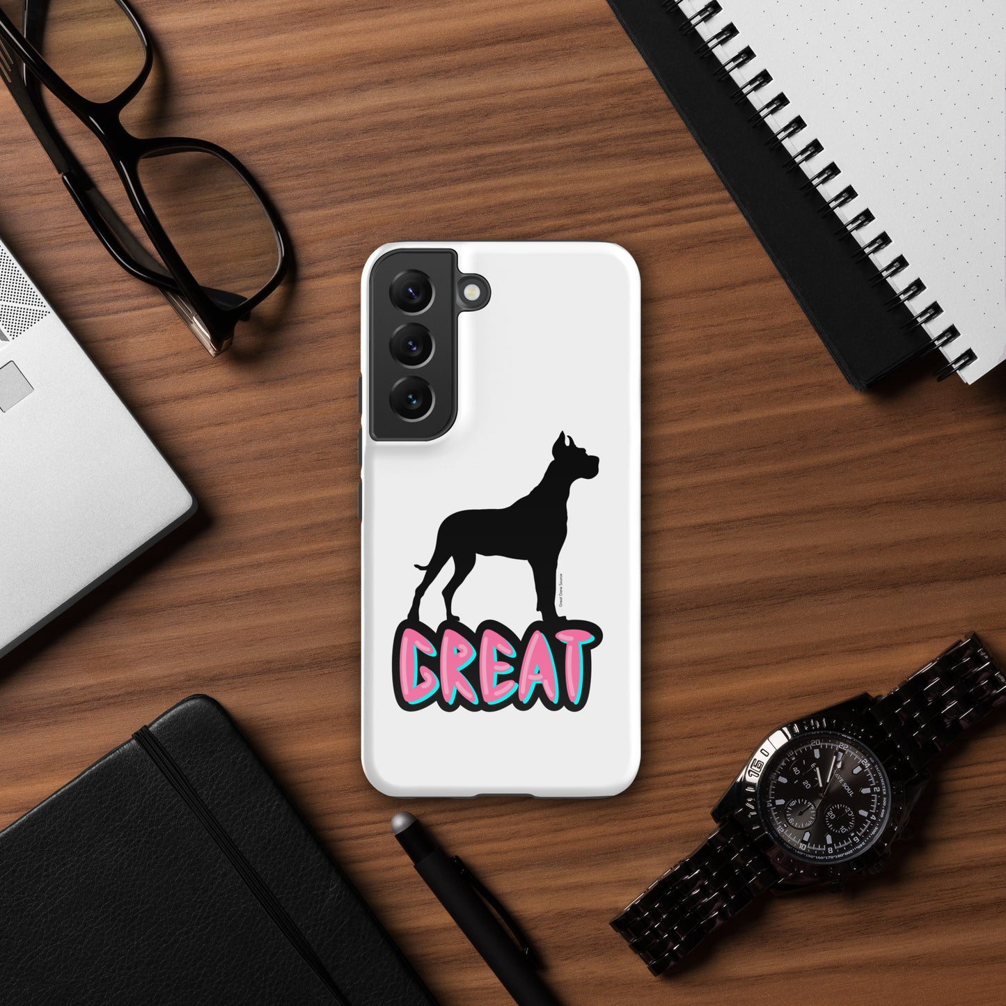 Great Dane Silhouette Tough case for Samsung®