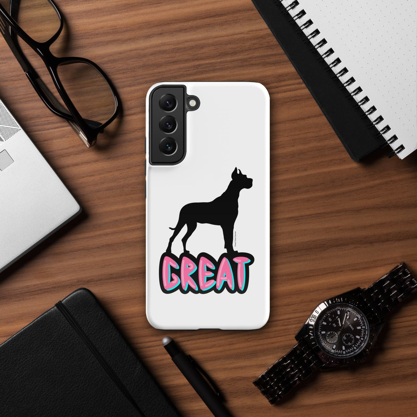 Great Dane Silhouette Tough case for Samsung®