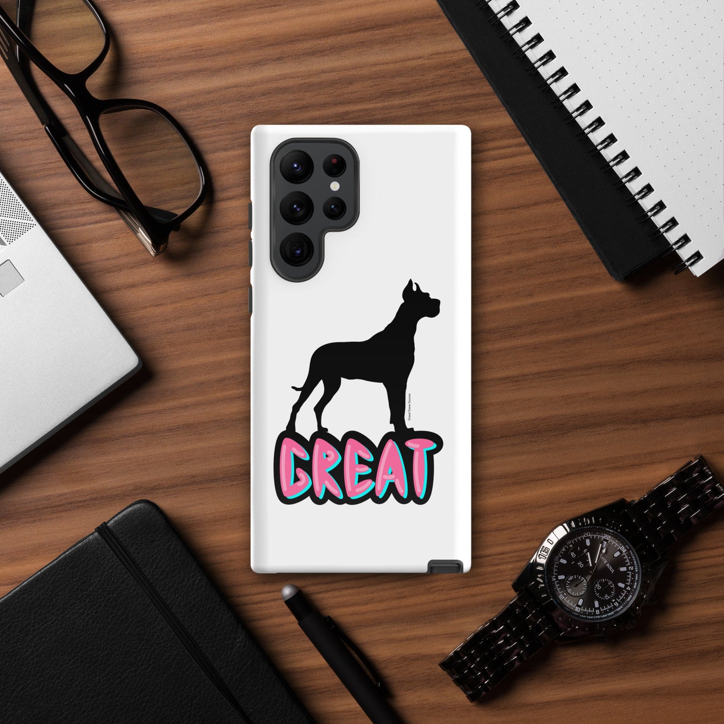 Great Dane Silhouette Tough case for Samsung®