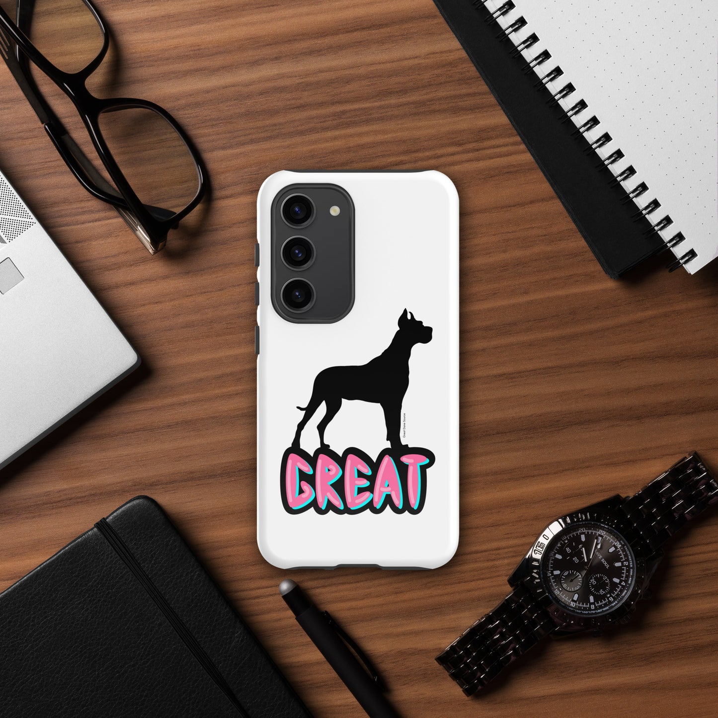 Great Dane Silhouette Tough case for Samsung®